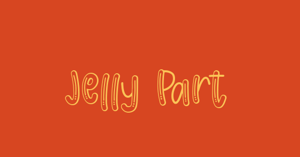 Jelly Party font thumb
